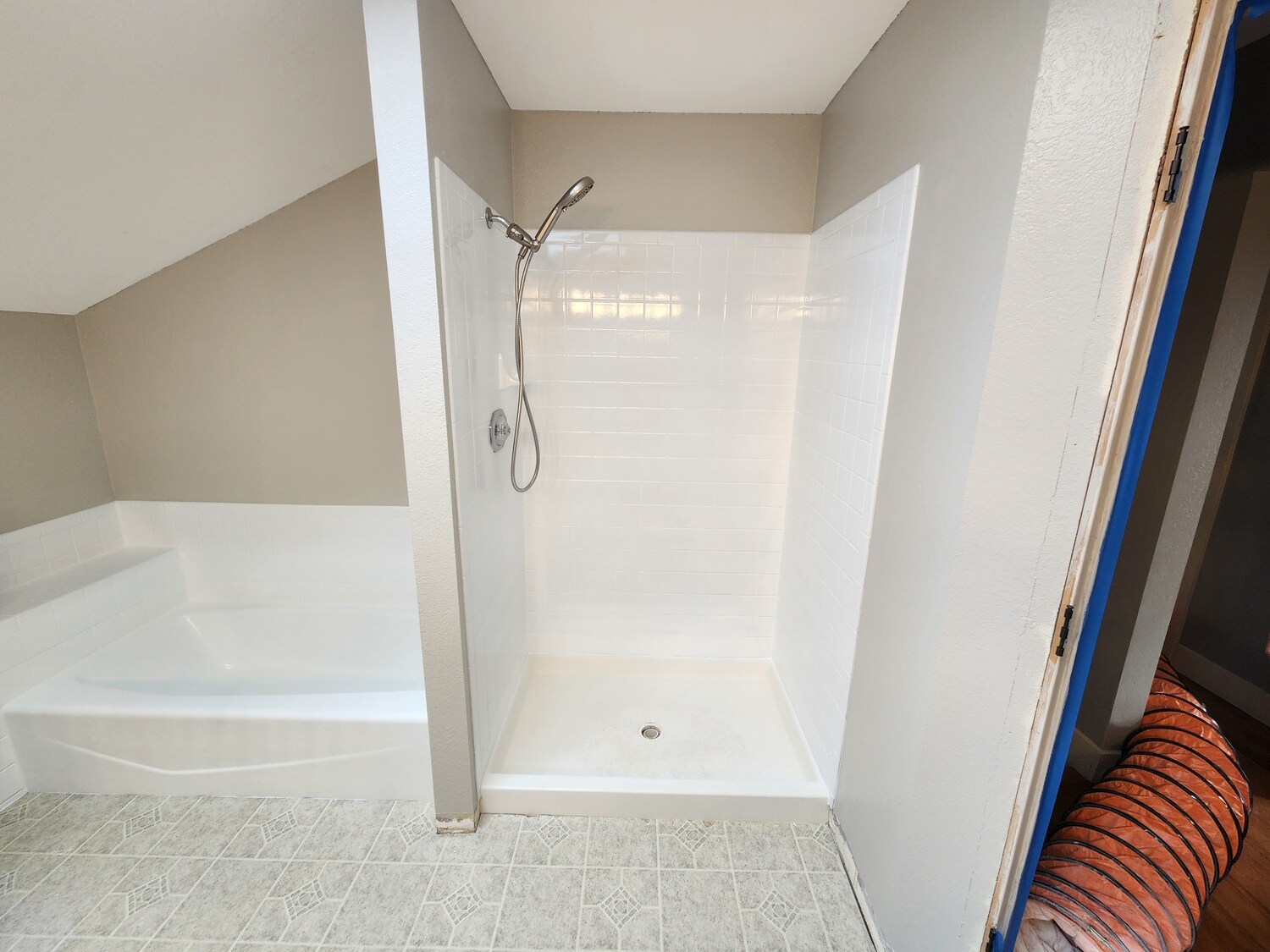 standard shower refinish, reglaze, or resurface&nbsp;